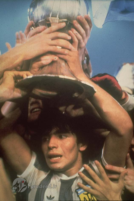 مارادونا و اولین جام زندگی