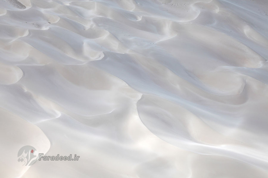 تپه‌های ماسه‌ای که فقط در شهر‌های ساحلی این منطقه دیده می‌شوند