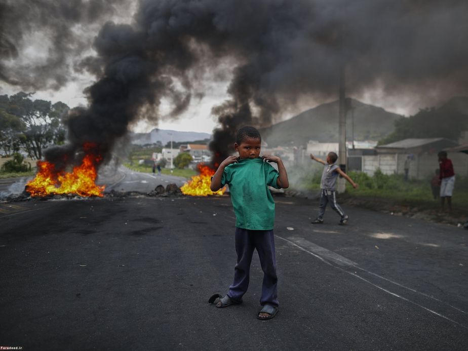 تظاهرات در کیپ تاون