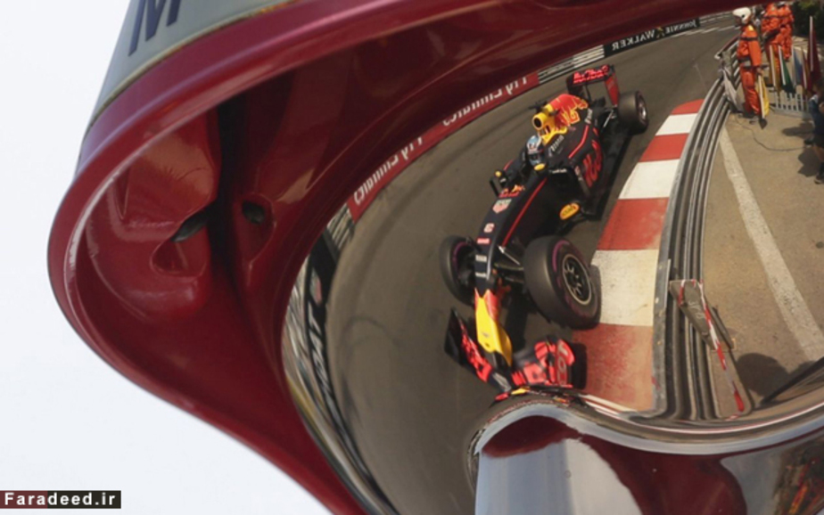 راننده فرمول یک در مسابقه موناکو