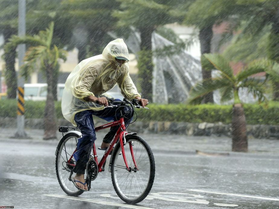 باران شدید در تایوان