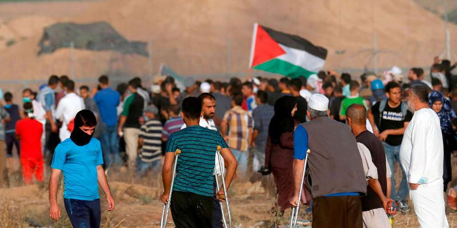 اعتراض روز سیزدهم فلسطینی ها