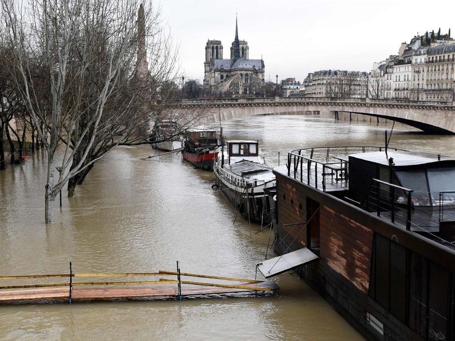 آبگرفتگی رود سن.(پاریس)