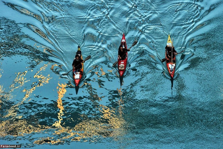 سفر سه دوست با قایق پارویی از فرانسه به ترکیه