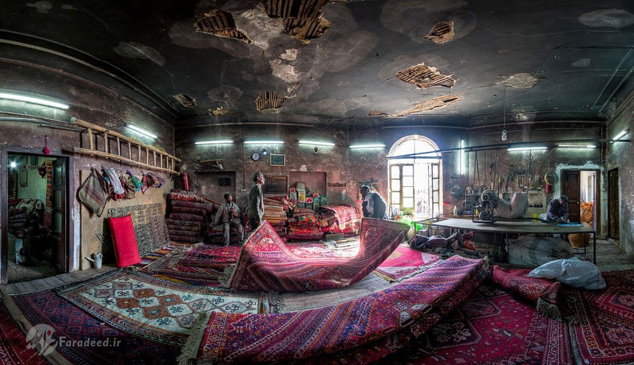 کارگاه بافت فرش در شیراز