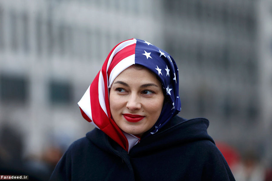 تظاهرات مقابل سفارت آمریکا در برلین