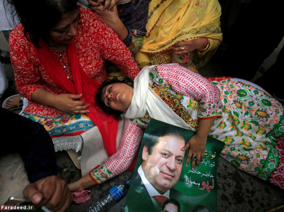 حامیان نوازشریف در پاکستان