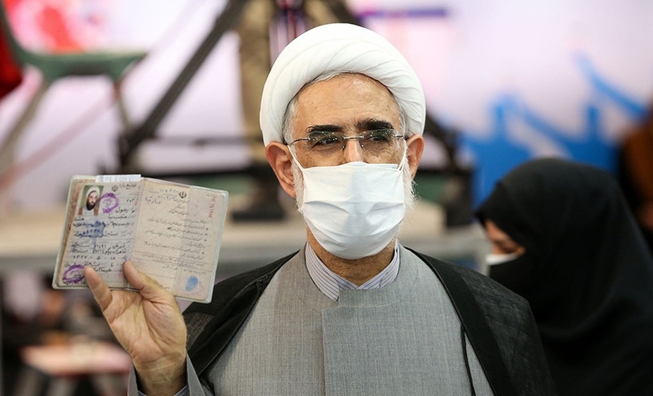 رسول منتجب نیا در آخرین روز ثبت نام انتخابات سیزدهمین دوره ریاست جمهوری. عکس: برنا، سید علی صالح