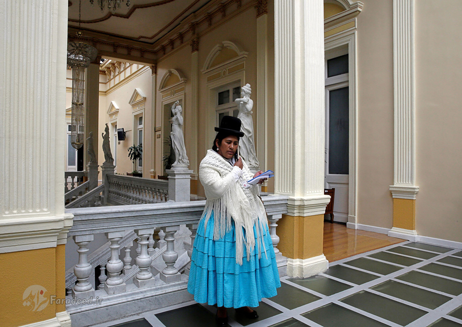 الیزابت مامانی، 36 ساله، گزارشگر رادیو، بولیوی