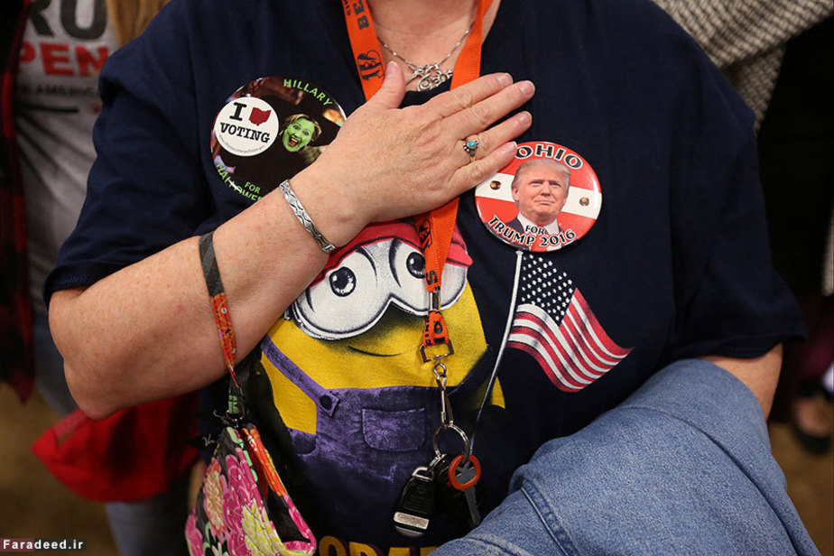 طرفدار ترامپ در اسپرینگفیلد، اوهایو