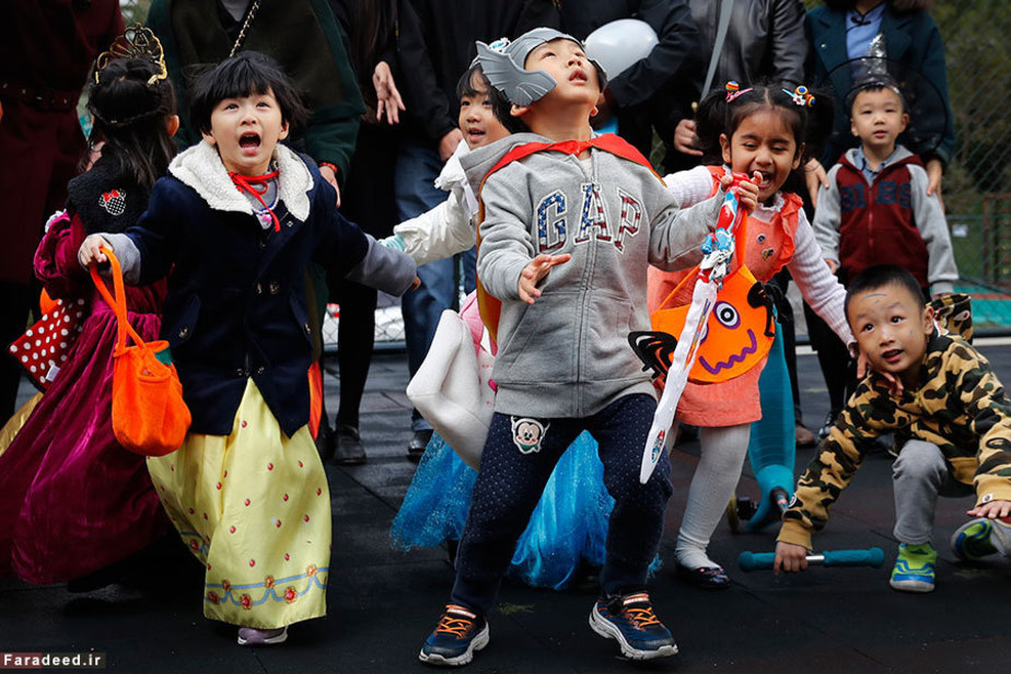 جشن پیش از هالووین در پکن