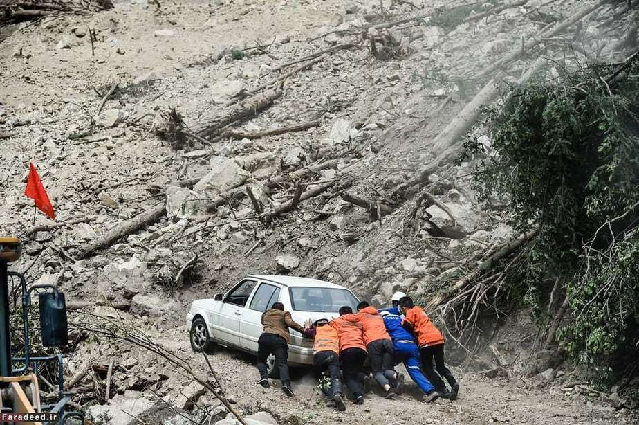 پس از زلزله در چین