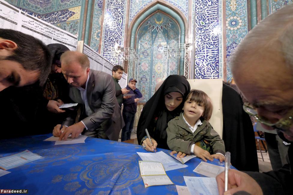 تصاویر/ گزارش رویترز از انتخابات ایران