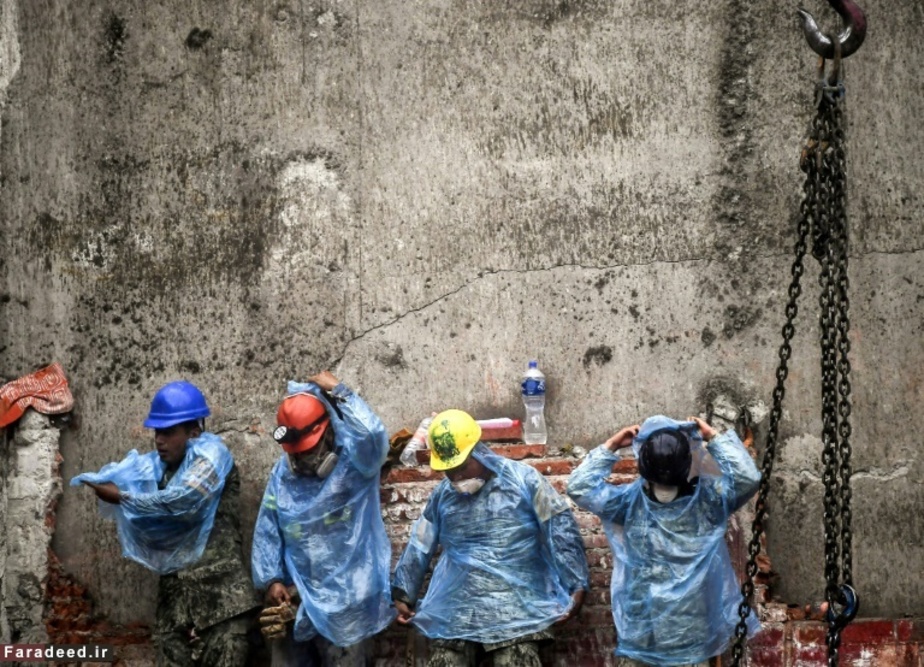 جستجو برای یافتن بازماندگان پس از زلزله مرگبار مکزیکوسیتی