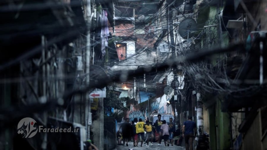طرفداران تیم برزیل در مسابقات جام جهانی در 