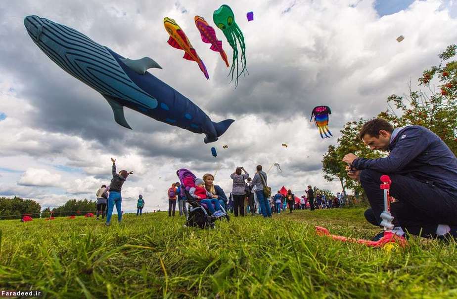 جشنواره بادبادک‌ها در روسیه