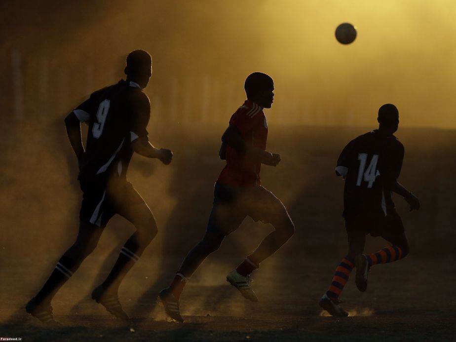 مسابقه فوتبال در آفریقای جنوبی