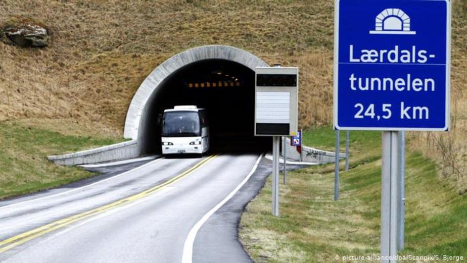طولانیترین تونل بزرگراه در نروژ