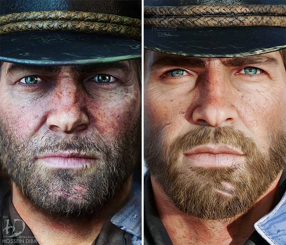 آرتور مورگان از Rdr ۲