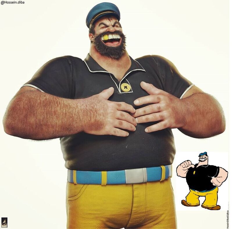 بلوتو از ملوان زبل Popeye
