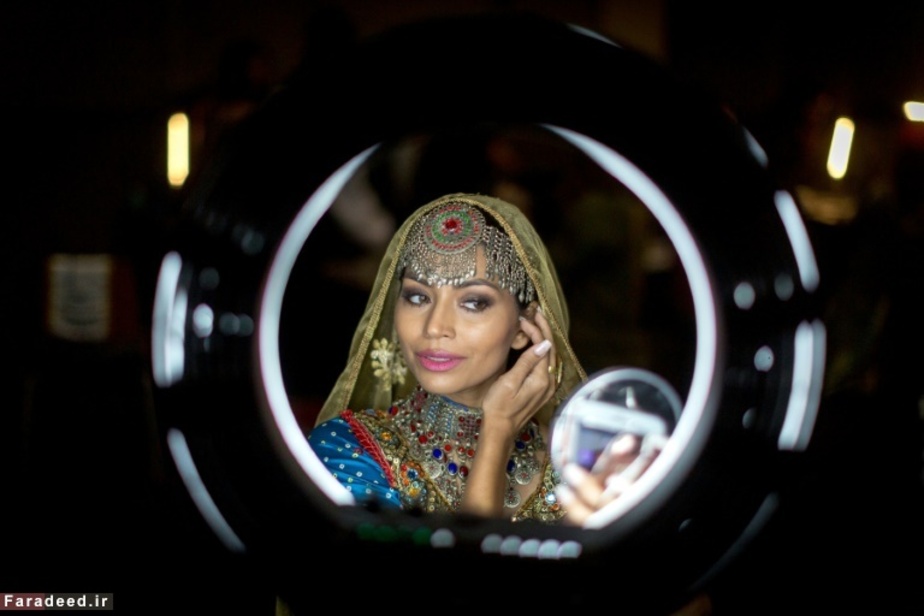 دختر برگزیده پاکستان در مراسم زیباترین دختران دنیا