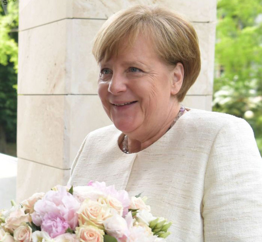 آنگلا مرکل در دیدار با ولادیمیر پوتین رئیس جمهور روسیه در سوچی