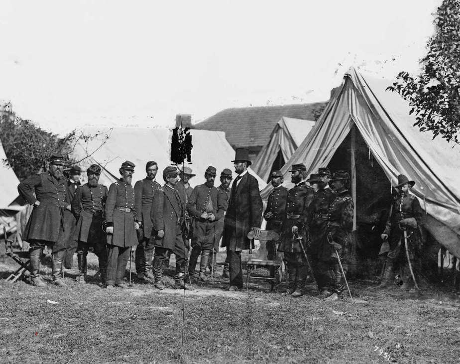 1862- ابراهیم لینکلن در جنگ داخلی 