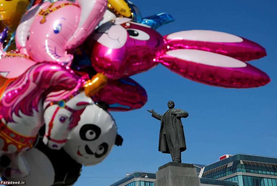 جشن در شهر یکاترینبورگ روسیه