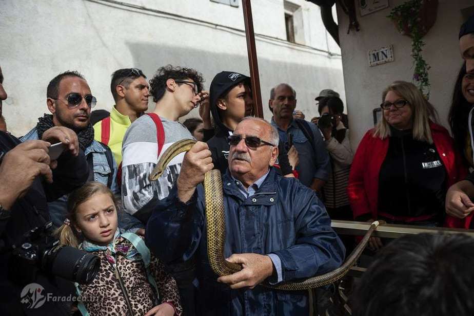 قدیس مقدس به عنوان حامی این روستا در جنوب ایتالیا به حساب می‌آید.