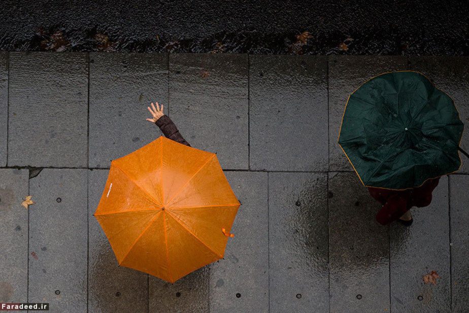 روز بارانی در مادرید