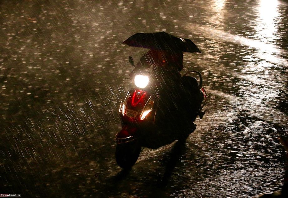 باران در بنگلور