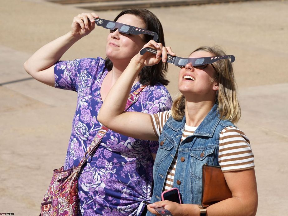 تماشای خورشیدگرفتگی 2017 در آمریکا