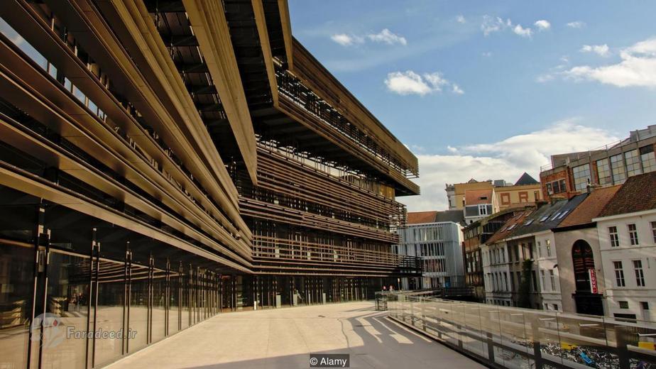 کتابخانه د کروک، خنت، بلژیک