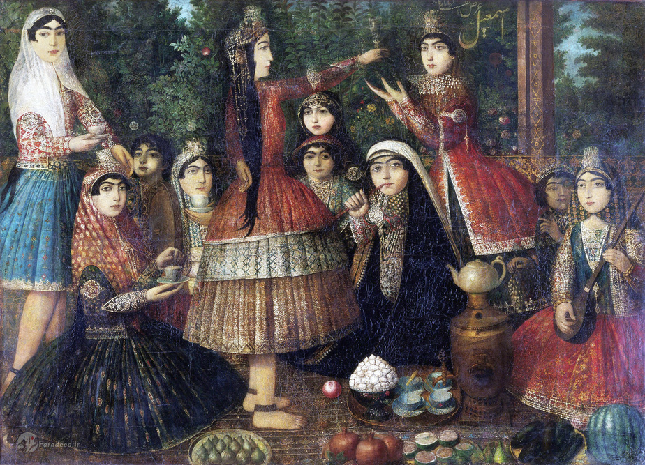 بزم عصرانه. موزه ویکتوریا و آلبرت.