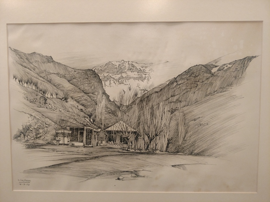 قهوه‌خانه علی آباد، اثر هوشنگ سیحون