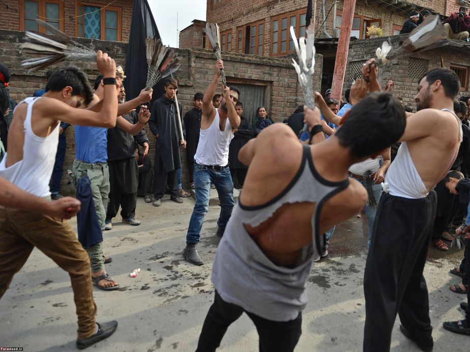 عزاداری سنتی در کشمیر