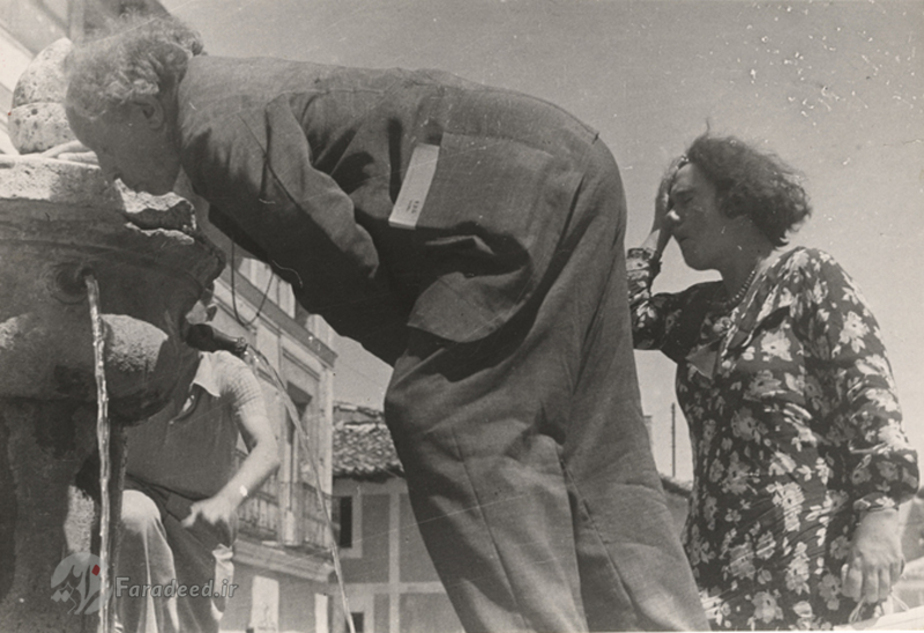 غیزنظامیان تشنه در میانه درگیری ها در