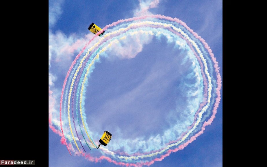 تمرین نمایش هوایی در تنسی